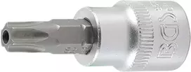 Bgs Technic Antgalis įpresuotas į galvutę | 10 mm (3/8") | T-Star su skyle | (Torx) T55 (2599)