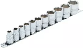 Bgs Technic Galvučių rinkinys, šešiakampės | 10 mm (3/8") | 5/16" - 7/8 "| 11 vnt. (9110)