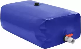 Vandens talpa su čiaupu, sulankstoma, 360l, PVC