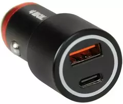Mobilus Įrenginys - iBox ICC20 60W Dual USB QuickCharge Cigar Lighter Juodas