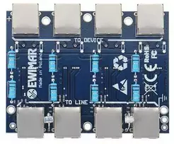 LAN modulis su apsauga nuo viršįtampių EXT su PoE apsauga EWIMAR PTF-54-EXT/PoE
