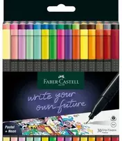 Faber-Castell - Finepen Grip 0,4 rinkinys (30 vnt) (151630)