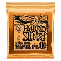 Ernie Ball 2222 Hybrid Slinky Nickel 9-46 – elektrinės gitaros stygos