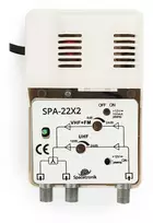 Spacetronik SPA-22X2 FM/VHF UHF 12V TV stiprintuvas