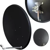 RBC Palydovinė antena CORAB COR-900SA plieno stogelis 90 cm Grafitas