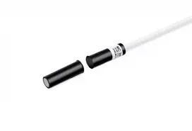 Alarmtech MC 340-BL magnetinis nendrinis jungiklis, juodas (2 klasė)