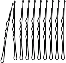 Deni Carte Juodas Hair Pins