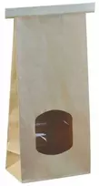 Abena Maišelis su blokiniu dugnu, Detpak, 7,2x11,5x24,6 cm, 2 l, rudas, OPP/popierius, be rankenos, su šonine siūle, su blokiniu dugnu...