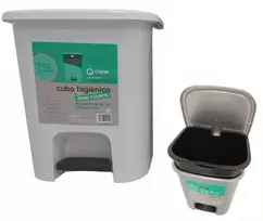 Mopatex Cisne Hygienic Baltas atliekų dėžė su pedalu 7.5L