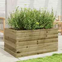 Sodo lovelis, 90x60x45,5cm, impregnuota pušies mediena