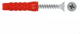 Wkret Met Universalus kištukas 6x30/40, įgilintas varžtas, dėžutė (SFXP-06030040 x 100 vnt.)