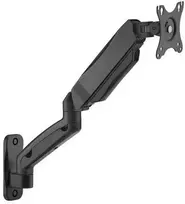 Monitoriaus Laikiklis - HiSmart 17"-32" Sieninis Laikiklis, 2-9kg Apkrova, Juoda