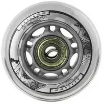 Ratukų ir guolių komplektas riedučiams 82A Nils Extreme 6.4x2.4cm