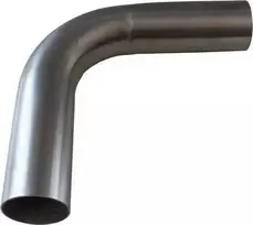 TurboWorks Nerūdijančio plieno alkūnė 90 laipsnių 70 mm 40 cm