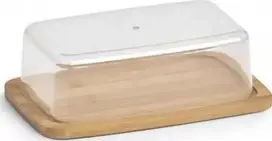 Bamboo Sviesto padėklas su bambukine lenta, 19 x 12 cm, ZELLER
