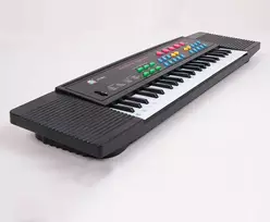 Vaikiškas elektrinis pianinas su mikrofonu