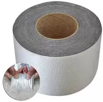 Oem Butilo sandarinimo juosta - 100mmx5m - remonto aliuminio folija - atspari vandeniui