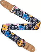 Diržas ukulelei Cascha Vegan - Floral Sketch CUS-VC5
