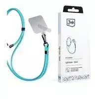3MK EasyClip Mėlyna (juodos spalvos) telefono dirželis