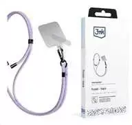 3MK EasyClip Violetinė (juodos spalvos) virvelė telefonui