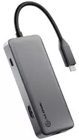 „Alogic“ USB šakotuvas, 4 kanalai, 6 viename, su 8K HDMI raiška