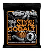 Stygos bosinei gitarai Ernie Ball 45 - 105 (Hybrid Slinky Cobalt)