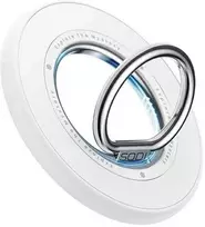SODI dvipusis magnetinis Ring Stand BM-350 baltos spalvos MagSafe