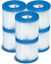 Baseino siurblio filtras H tipo, 6 vnt. INTEX 29007