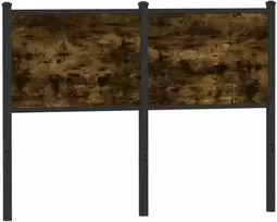 Pakaitinis galvūgalis, dūminio ąžuolo spalvos, 120cm, mediena ir plienas