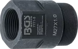 Bgs Technic Purkštukų išėmimo adapteris iš BGS 7771 | M27 x M20 x 41 mm (7771-5)
