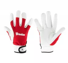 Apsauginės darbo pirštinės Bradas WHITEBIRD FLEX, odinės, 11 dydis, 6 vnt.