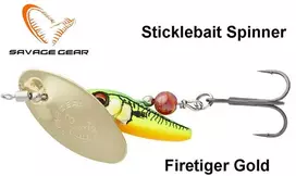 Sukriukė Savage Gear Sticklebait Spinner Firetiger Gold