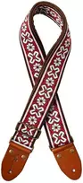 Diržas gitarai Stagg Tiare SWO-TIA-Raudonas