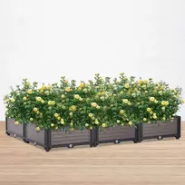 Augalų dėžė GROW CUBE XL, 123x82x17 cm