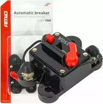 Automatinis automobilinis saugiklis / grandinės pertraukiklis 12-48V 150A AMIO-03829