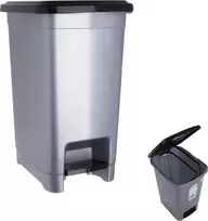 Orion plastikinė siaura šiukšliadėžė 15 l su pedalu