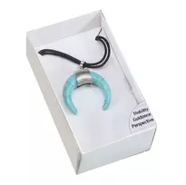 Lo Scarabeo Teal Magnesite Amuletas Pakabukas