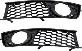 MTuning Rėmai halogeninėms lempoms Blizgus Juodas AUDI A4 B6 2001-2004