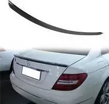 SLIDE Lotka lūpų spoileris – Mercedes-Benz C klasė W204 2008-2014 anglis