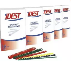 Idest PLAST ATGARA 10MM/100VNT RAUDONA