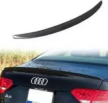 SLIDE Lotka lūpų spoileris - Audi A5 sedanas 2010-2016 anglis
