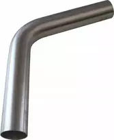 TurboWorks Nerūdijančio plieno alkūnė 70 laipsnių 50 mm 40 cm