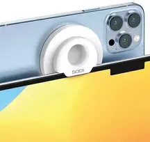 SODI Laikiklis indukcyjny do MacBooka BM-300 baltos spalvos MagSafe