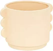Atmosphera WAVY BLISS keraminis gėlių vazono užvalkalas, Ø 18 cm