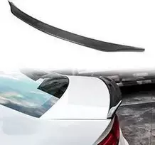 Mtuning Lotka lūpų spoileris - Audi A4 B8 2008-2014 anglies