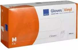 Abena Other Medicininės apžiūros vinilo pirštinės 100 vnt. (7-8 M dydžio)