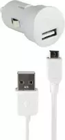 Bigben MINICACMIC micro USB automobilinis įkroviklis 1A - komplektas