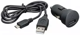 Bigben MINICACMIC micro USB automobilinis įkroviklis 1A - komplektas