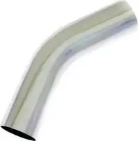 TurboWorks aliuminio vamzdis 45st 76mm 35cm