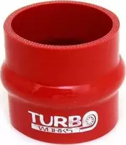 TurboWorks TurboWorks Raudona 70mm antivibracinė jungtis